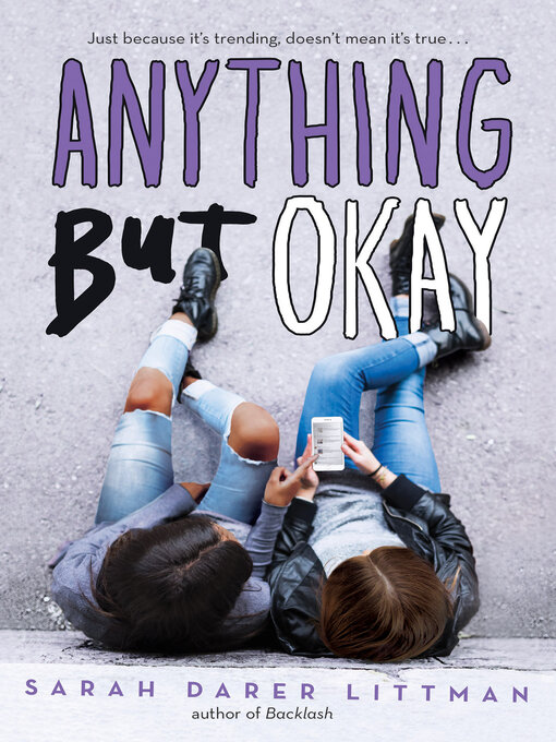 Title details for Anything But Okay by Sarah Darer Littman - Wait list